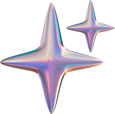 Sparkle Holographic Design Element