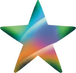 Grainy Gradient Star